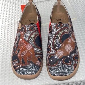 UIN MENS OCEANIA’S TREASURE KNIT SLIP ON  SHOES FTL-12-103